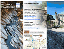 Tablet Screenshot of parcobreggia.ch